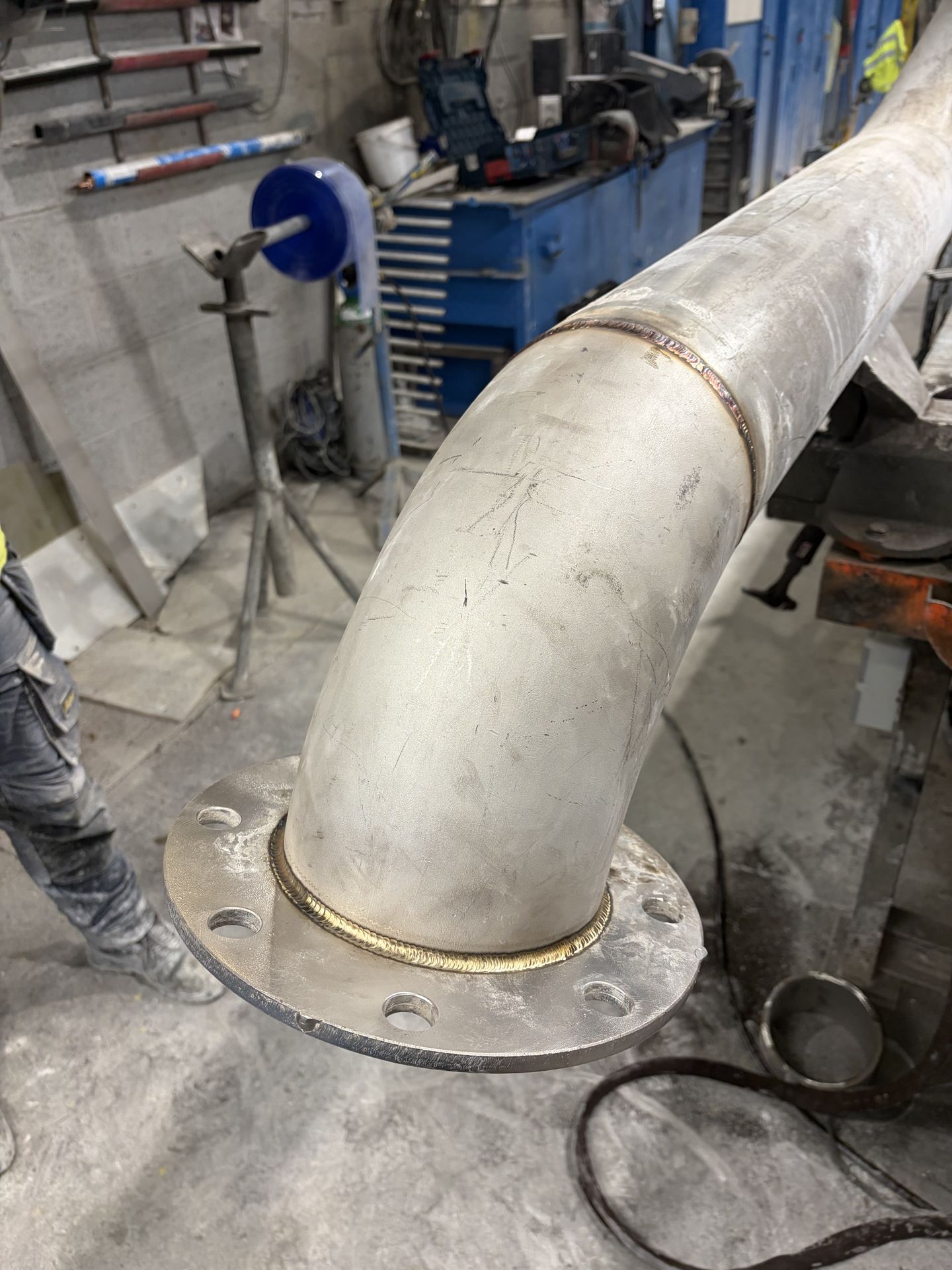 Tuyauterie industrielle inox HB Weld - réseaux haute pression